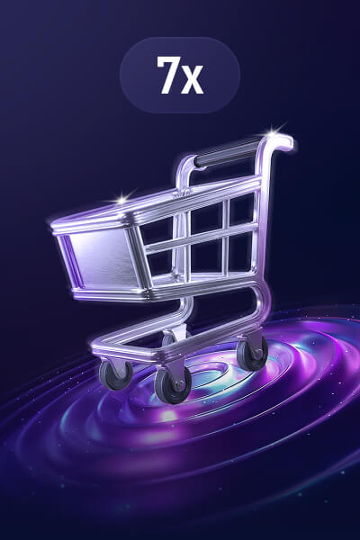 Effectuer 7 achats en magasin