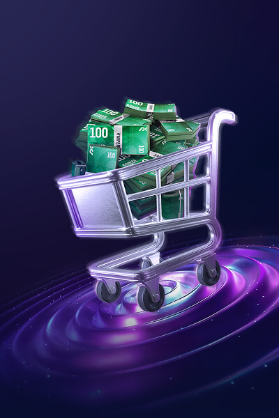 Achat d'argent bonus dans la boutique